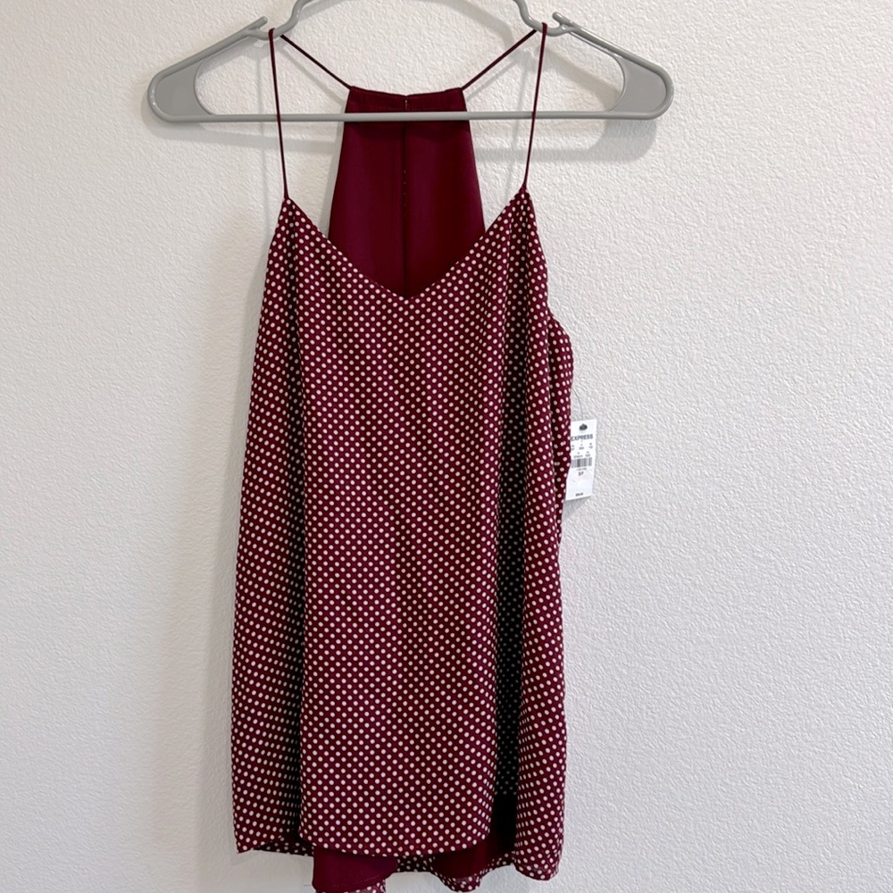 Express polka dot Tank top